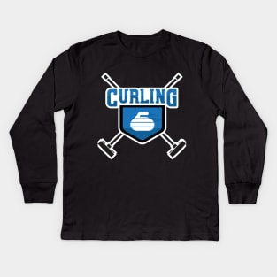 Curling Kids Long Sleeve T-Shirt